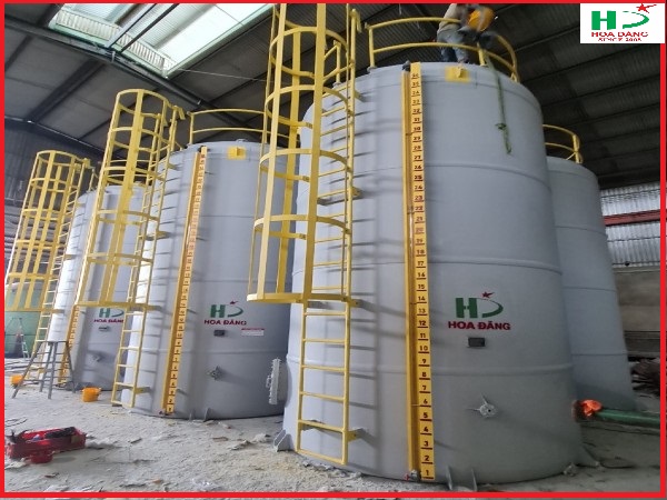 Bồn chứa axit HCL 35M3